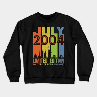 July 2004 20 Years Of Being Awesome Limited Edition Crewneck Sweatshirt